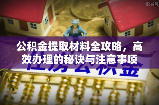 天峻公积金提取材料全攻略，高效办理的秘诀与注意事项