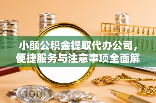 天峻小额公积金提取代办公司，便捷服务与注意事项全面解析