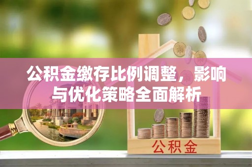 天峻公积金缴存比例调整，影响与优化策略全面解析