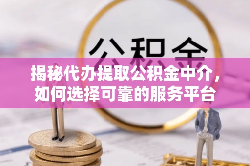 天峻揭秘代办提取公积金中介，如何选择可靠的服务平台