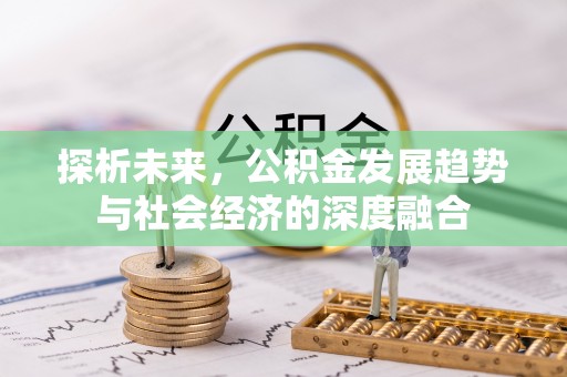 天峻探析未来，公积金发展趋势与社会经济的深度融合