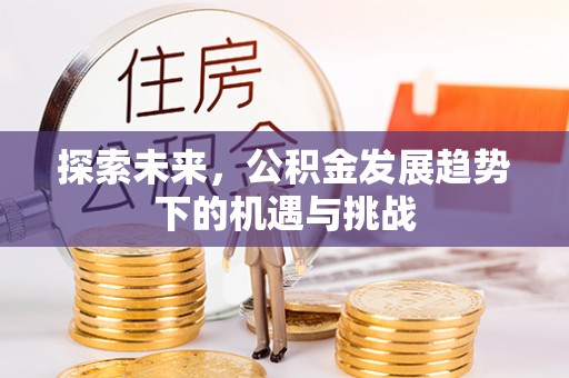天峻探索未来，公积金发展趋势下的机遇与挑战
