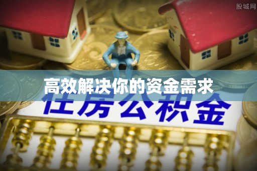 天峻高效解决你的资金需求