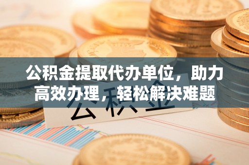 天峻公积金提取代办单位，助力高效办理，轻松解决难题