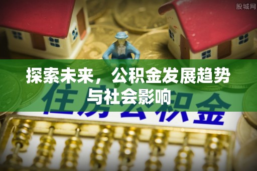 天峻探索未来，公积金发展趋势与社会影响