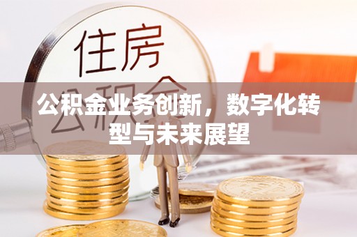 天峻公积金业务创新，数字化转型与未来展望