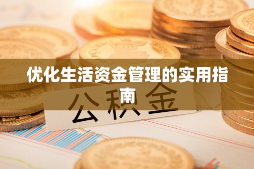 天峻优化生活资金管理的实用指南