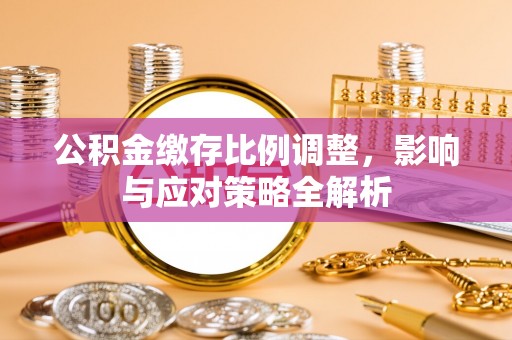 天峻公积金缴存比例调整，影响与应对策略全解析