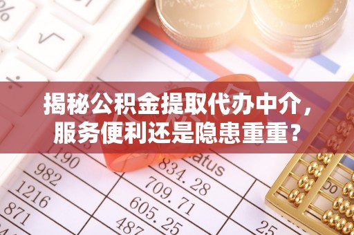 天峻揭秘公积金提取代办中介，服务便利还是隐患重重？