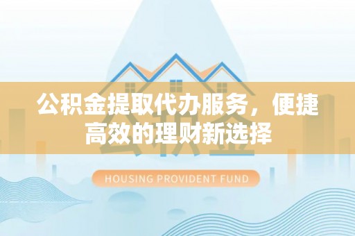 天峻公积金提取代办服务，便捷高效的理财新选择