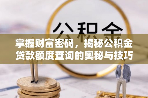 天峻掌握财富密码，揭秘公积金贷款额度查询的奥秘与技巧