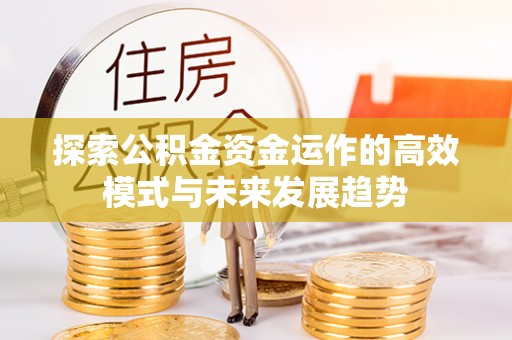 天峻探索公积金资金运作的高效模式与未来发展趋势