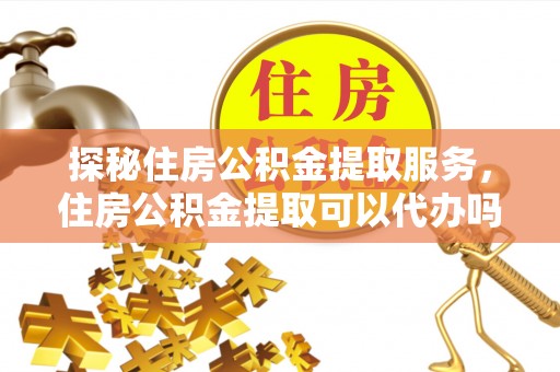 天峻探秘住房公积金提取服务，住房公积金提取可以代办吗的全方位解析