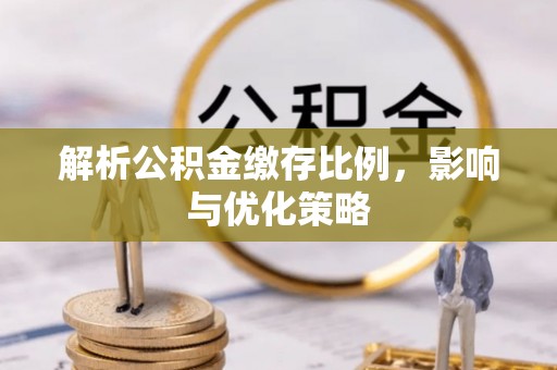 天峻解析公积金缴存比例，影响与优化策略