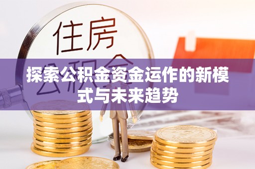 天峻探索公积金资金运作的新模式与未来趋势