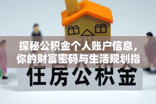 天峻探秘公积金个人账户信息，你的财富密码与生活规划指南