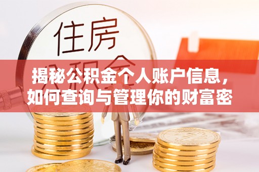 天峻揭秘公积金个人账户信息，如何查询与管理你的财富密码