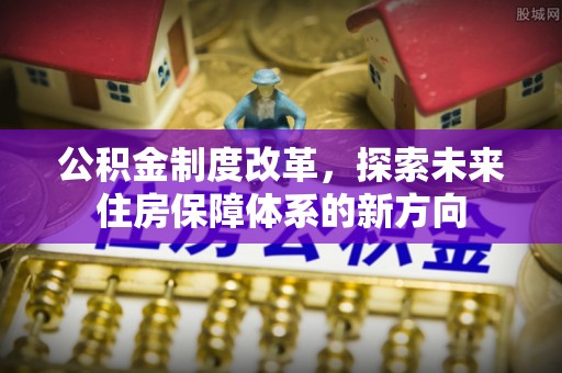 天峻公积金制度改革，探索未来住房保障体系的新方向
