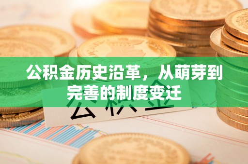 天峻公积金历史沿革，从萌芽到完善的制度变迁