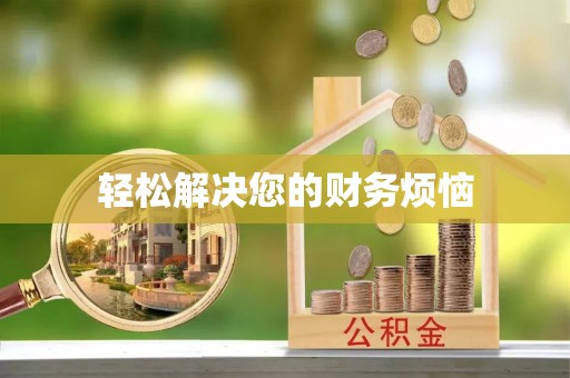 天峻轻松解决您的财务烦恼