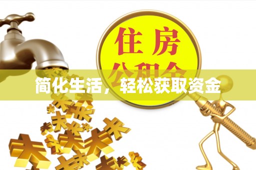 天峻简化生活，轻松获取资金