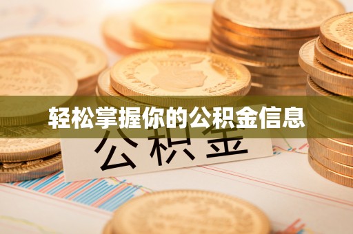 天峻轻松掌握你的公积金信息
